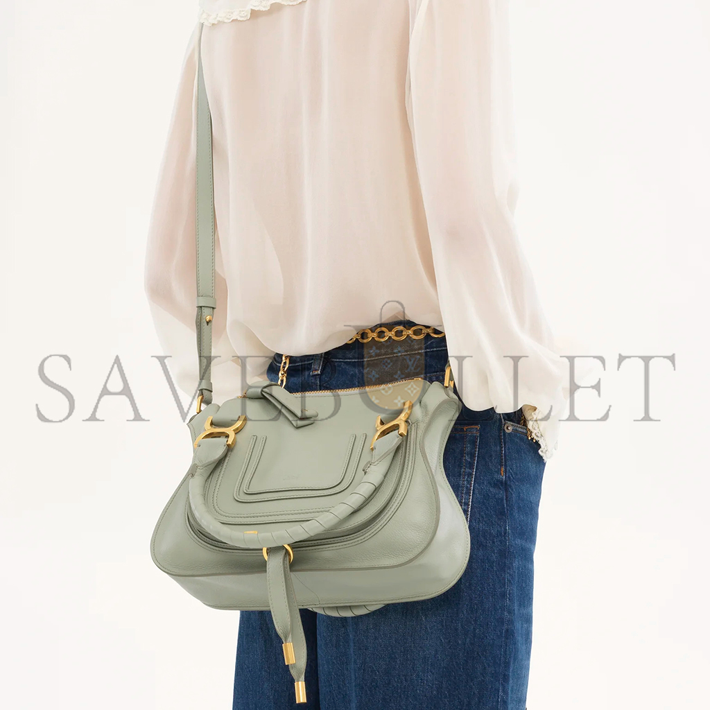 CHLOE SMALL MARCIE BAG IN GRAINED LEATHER CHC22AS628I3138Y (30*23*10cm) CHLOE SMALL MARCIE BAG IN GRAINED LEATHER CHC22AS628I3138Y (30*23*10cm)